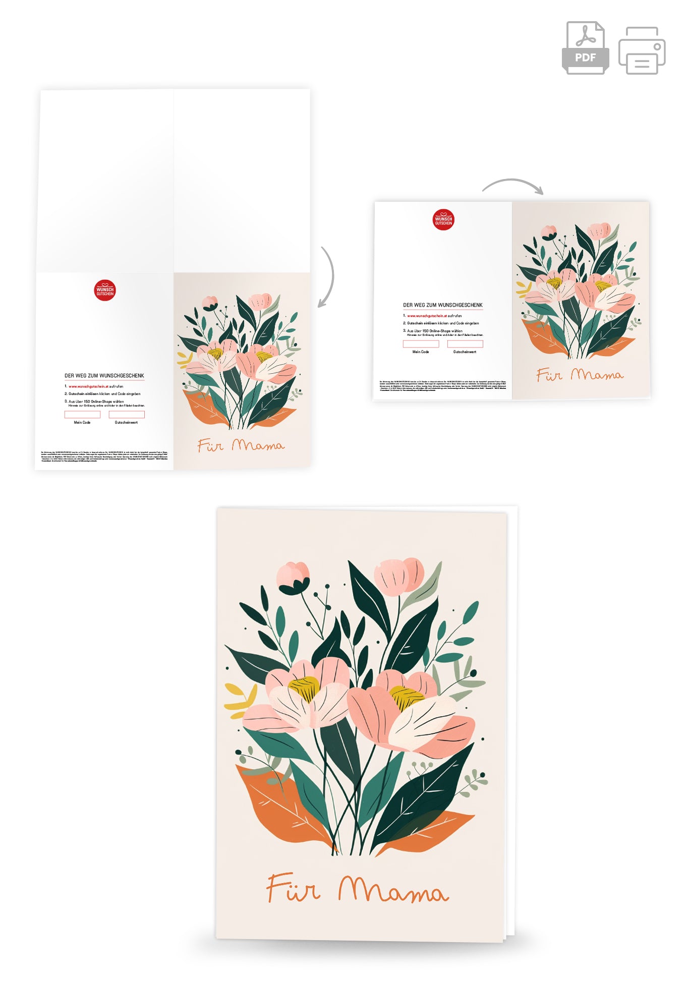 Für Mama - Blumen