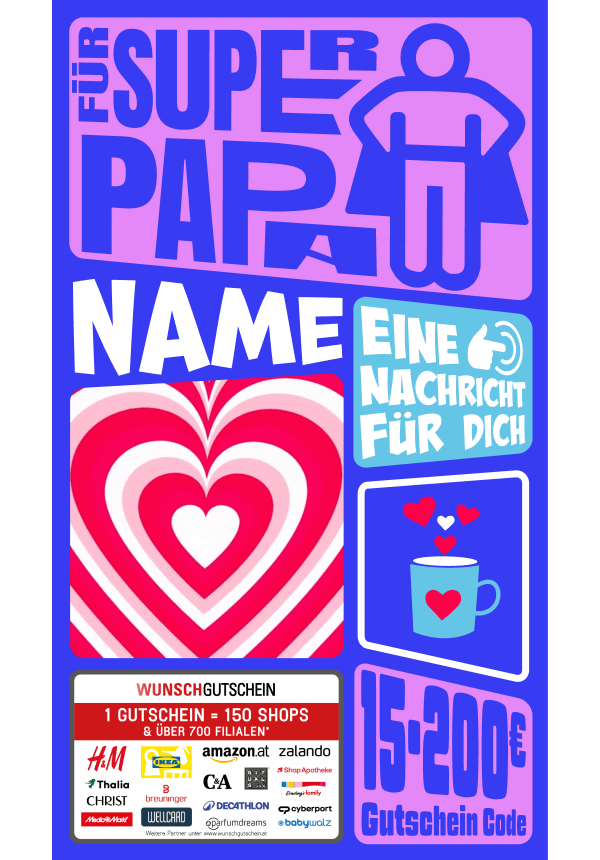 Digital - Für Super Papa - Held