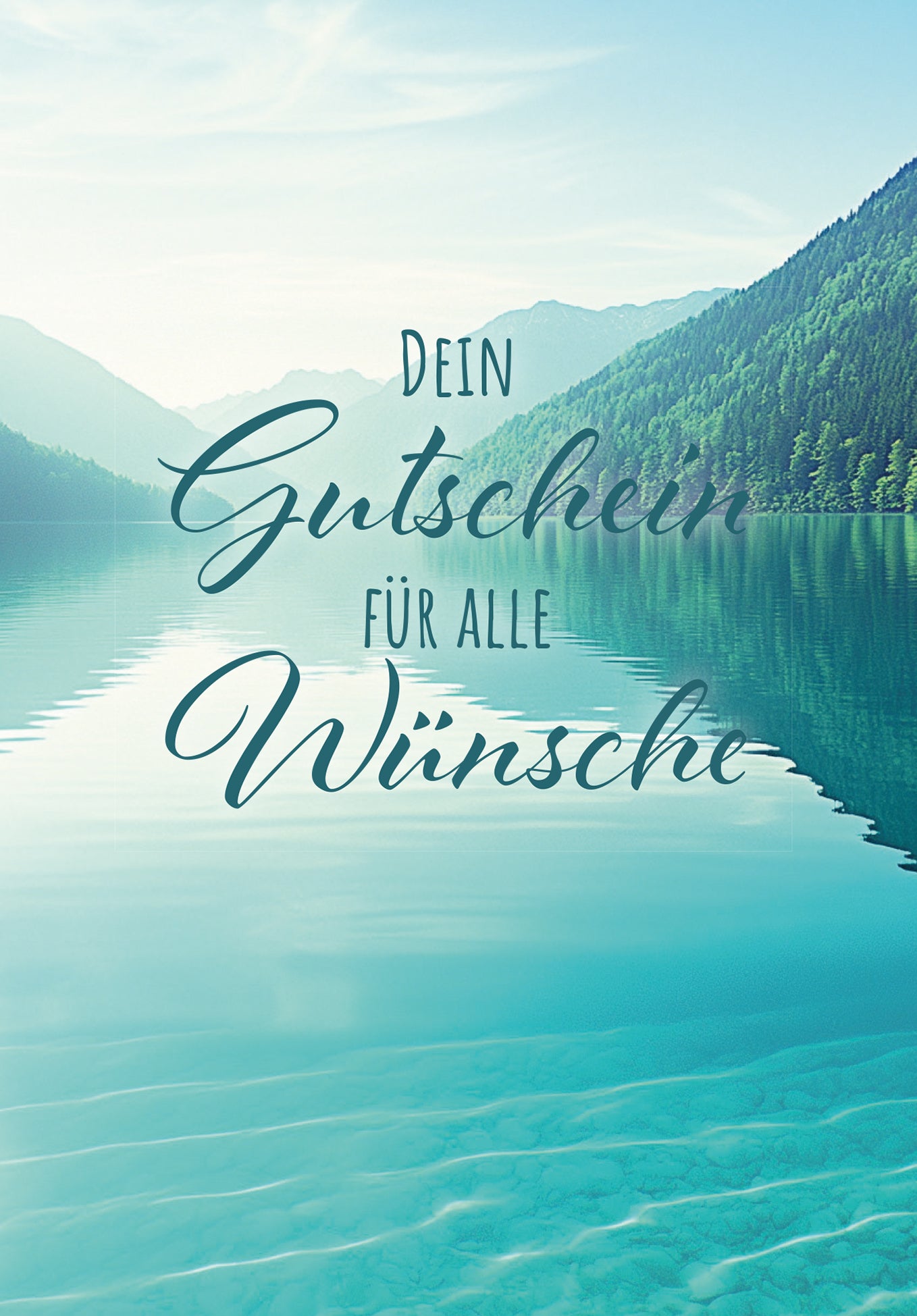 Für alle Wünsche - See Blau