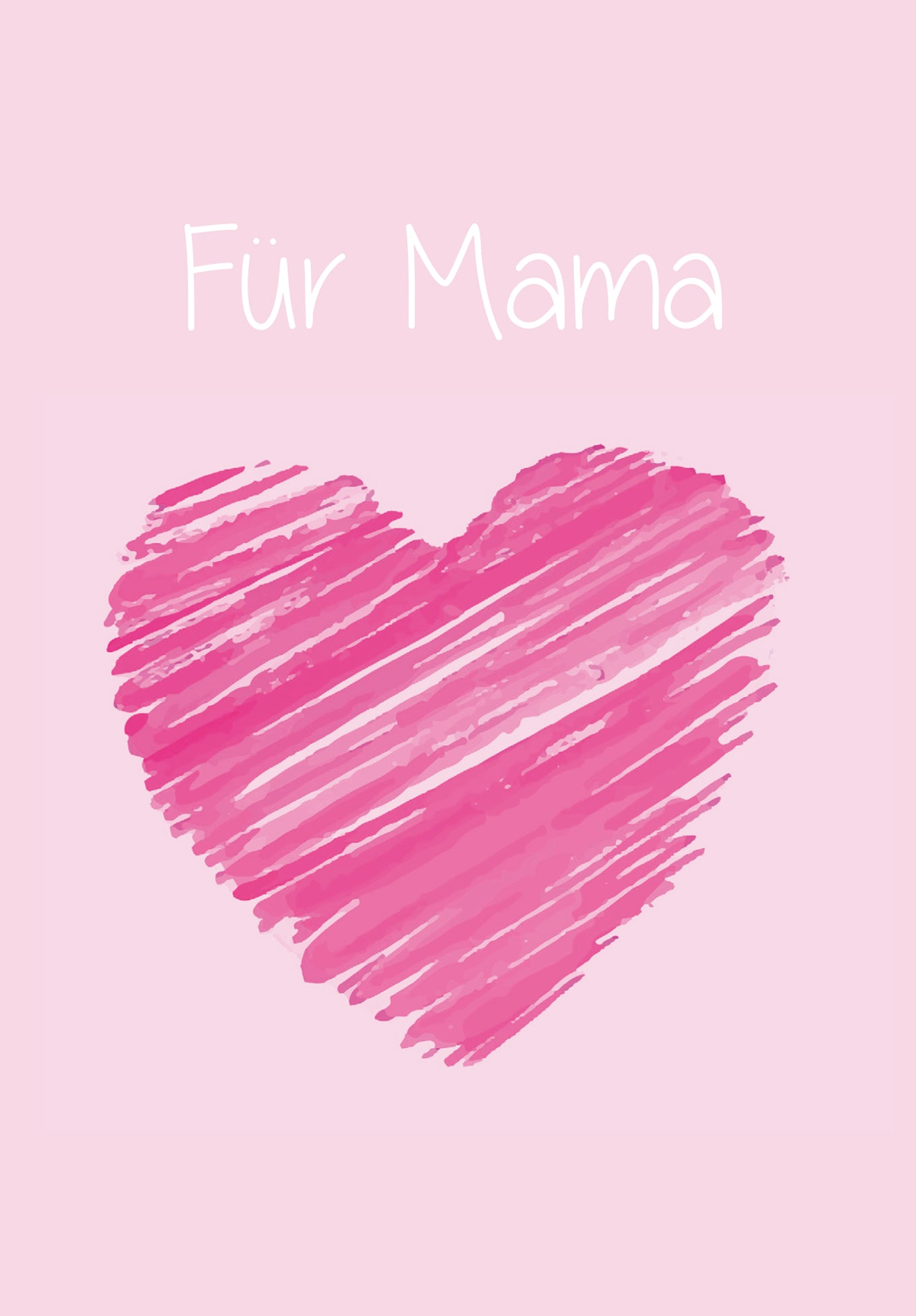 Für Mama - Herz (Gutscheinwert)