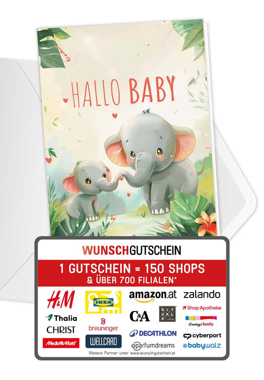 Hallo Baby - Elefanten