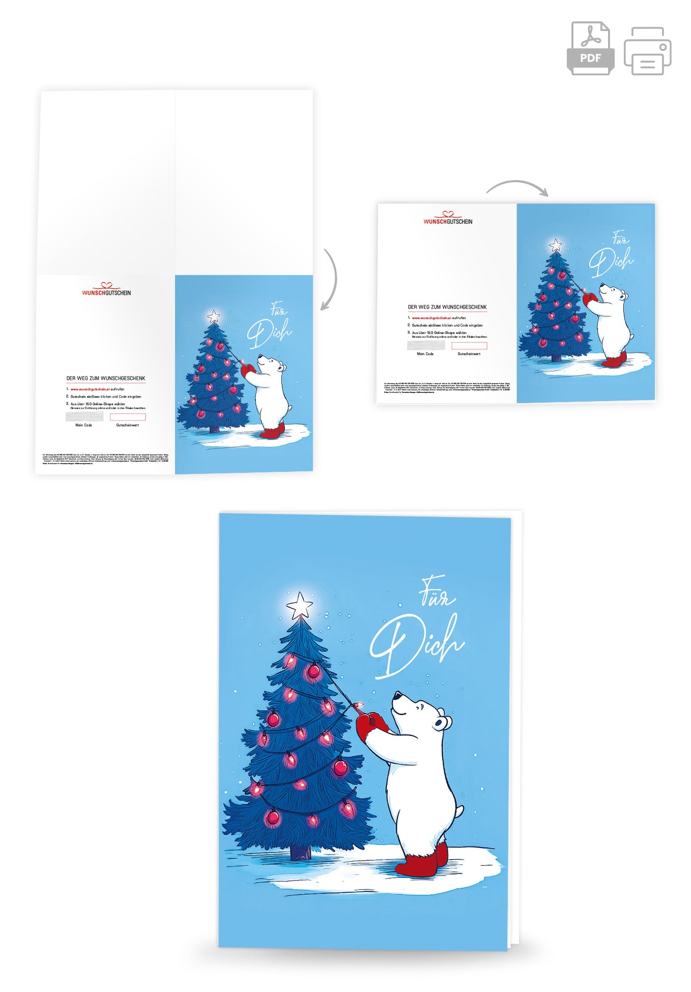 Für Dich - Eisbär Tanne