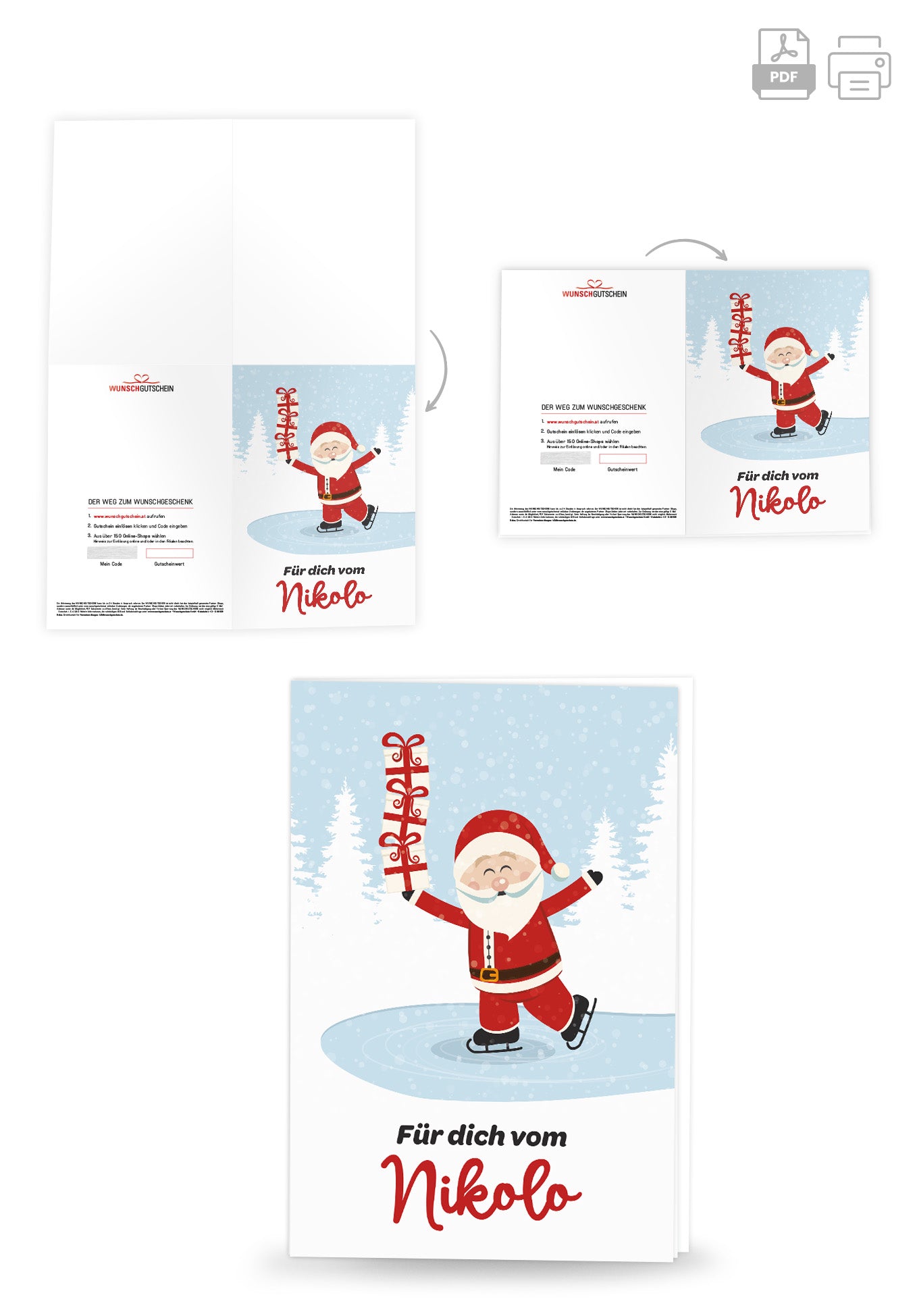 Vom Nikolo - Nikolo Eislaufen