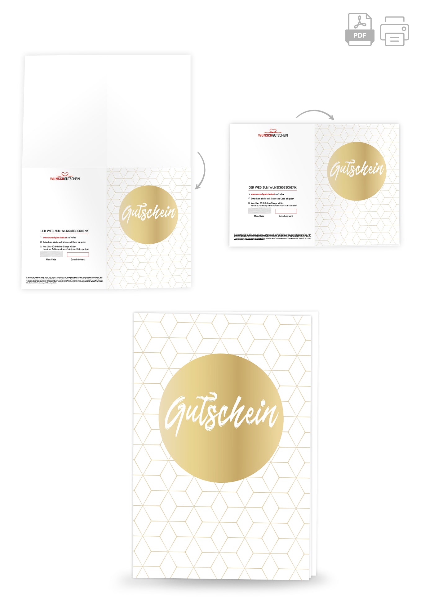Gutschein - Gold
