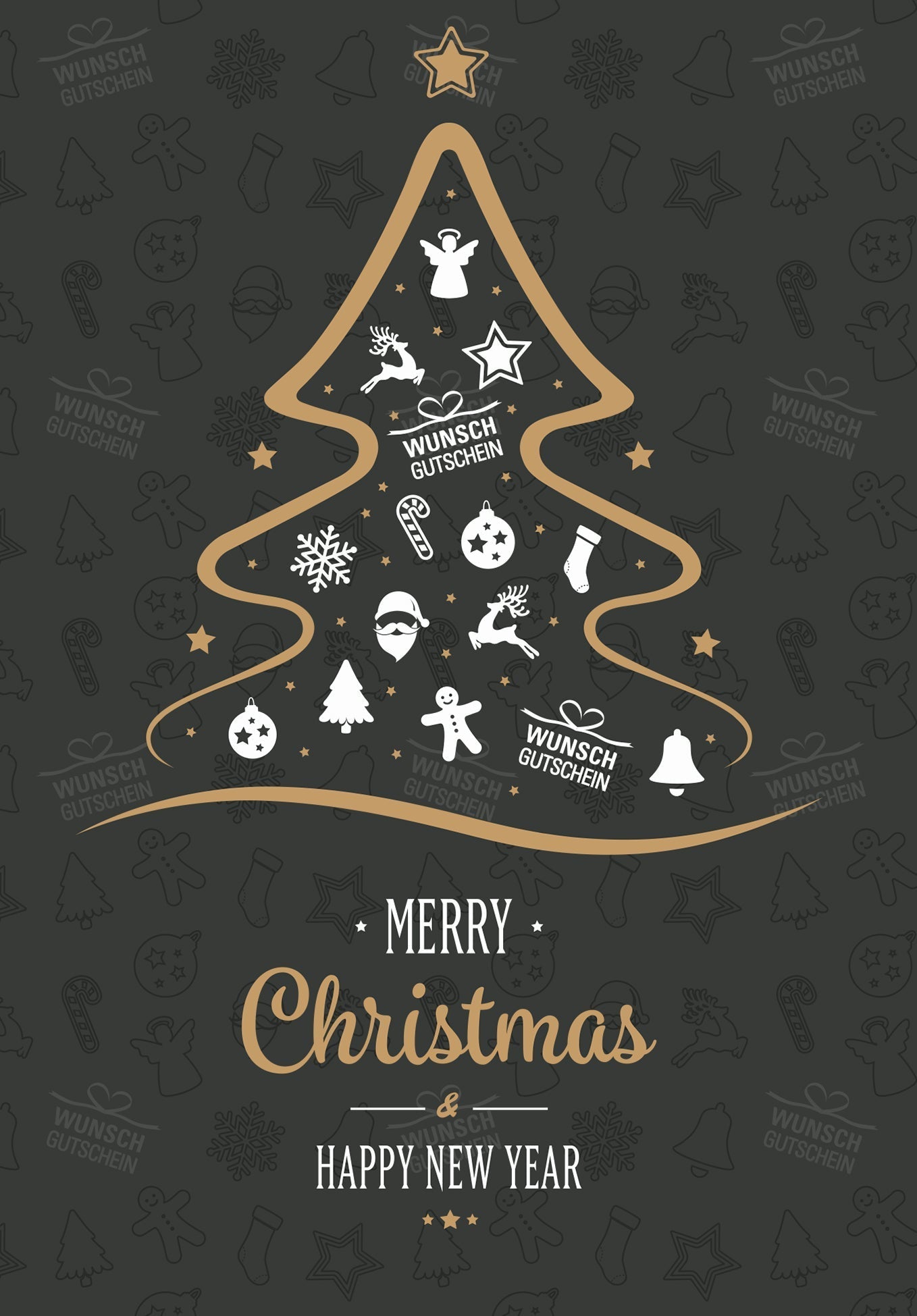Merry Christmas - Weihnachtsbaum