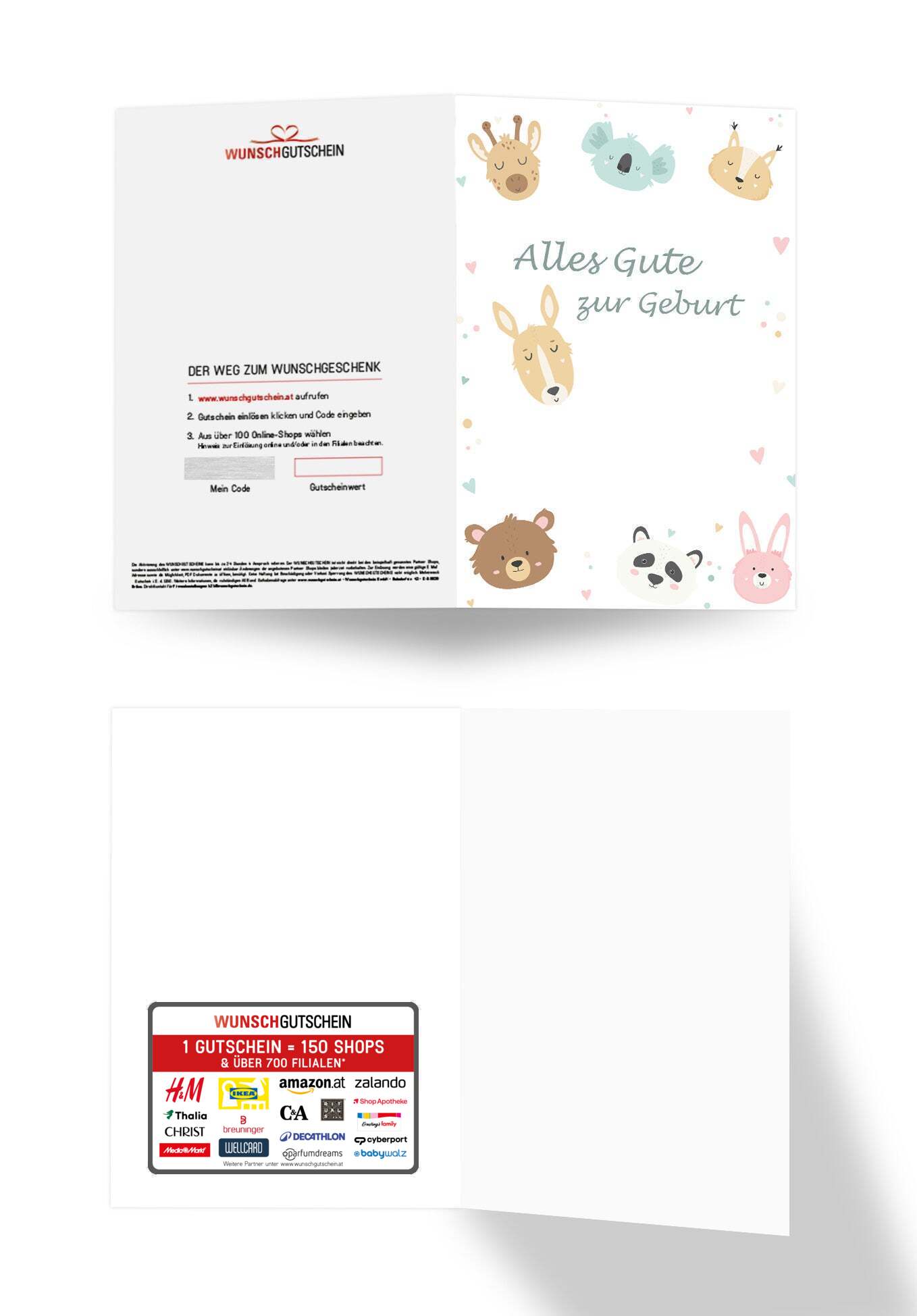 Alles Gute zur Geburt - Tiere