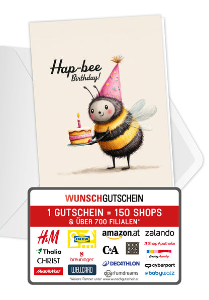 Hapbee Birthday - Biene