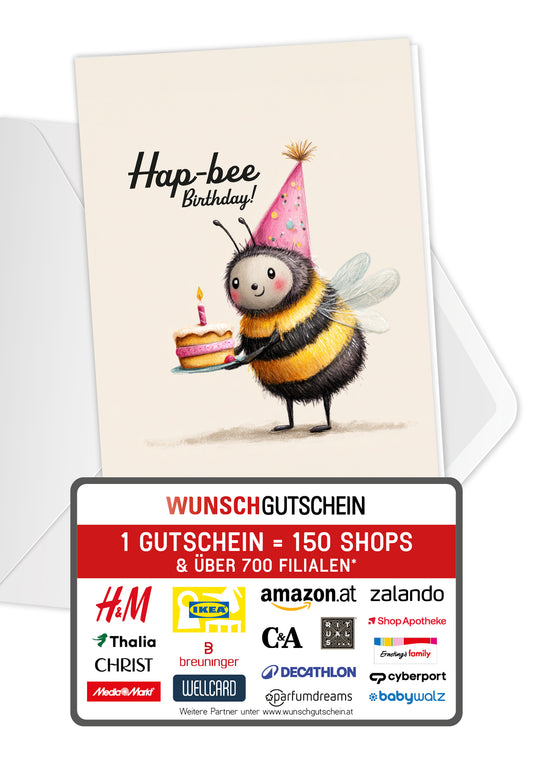 Hapbee Birthday - Biene