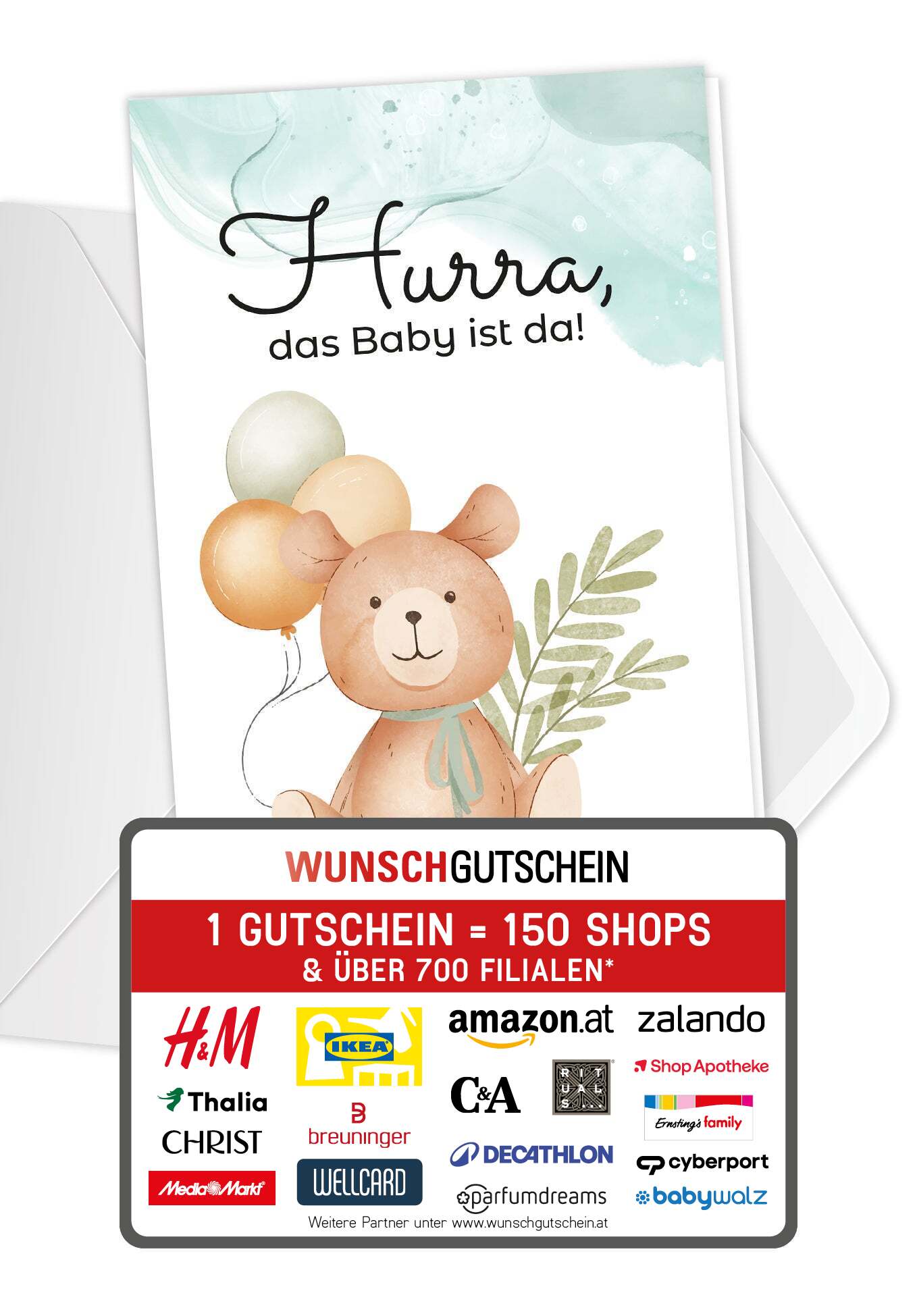 Hurra Baby da - Bär Ballons PDF