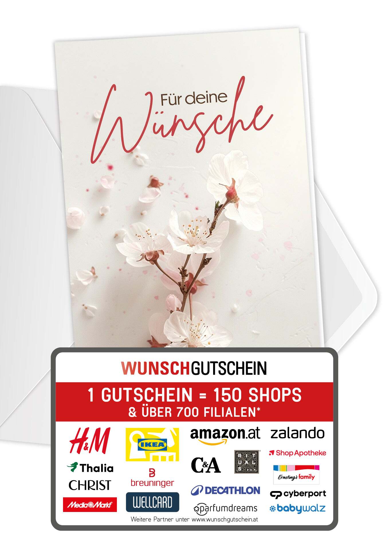 Für deine Wünsche - Kirschblüten