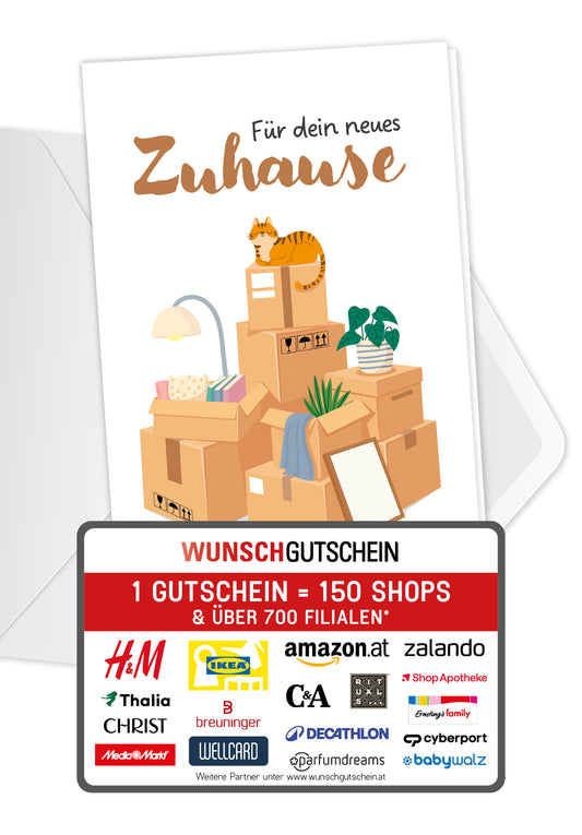Für dein neues Zuhause - Kartonberg