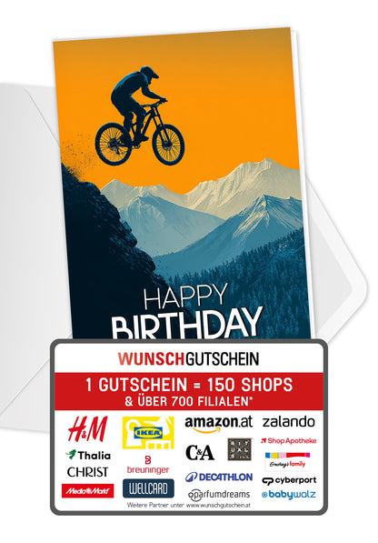 Happy Birthday - Mountainbiker PDF