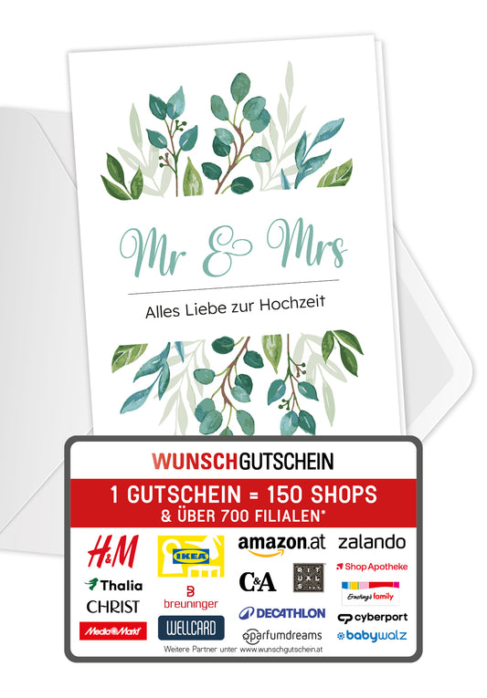 Mr u Mrs - Blätter Zweige