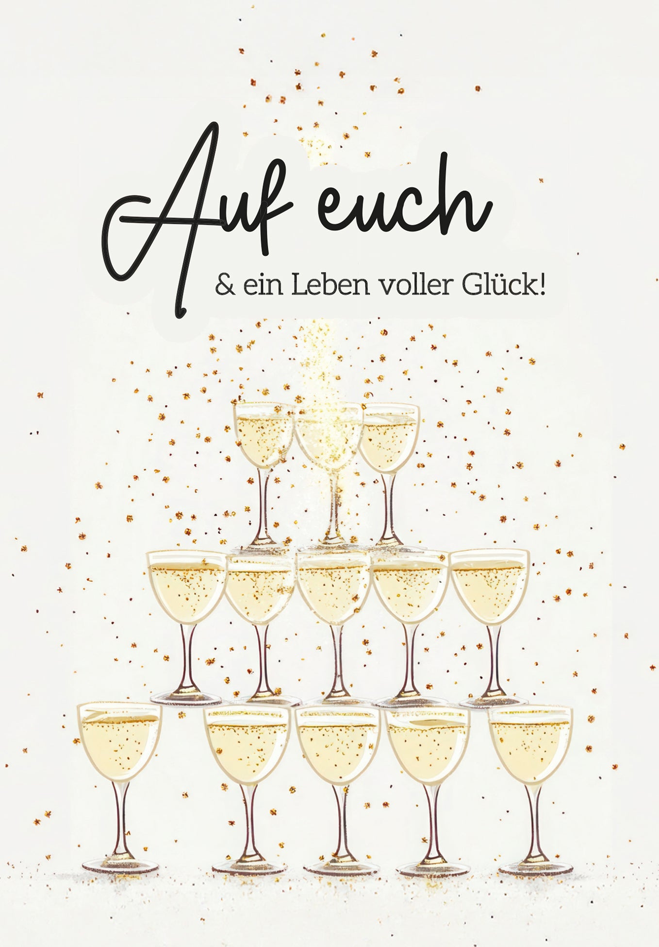 Auf euch - Champagner Pyramide PDF