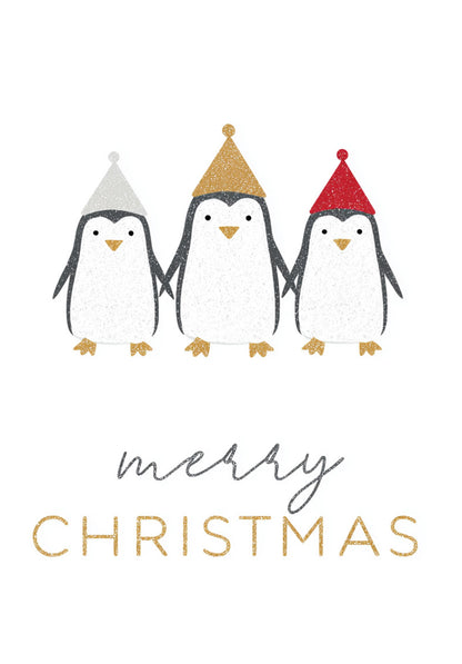 Merry Christmas - Pinguine