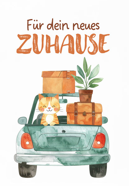 Für dein neues Zuhause - Auto Türkis