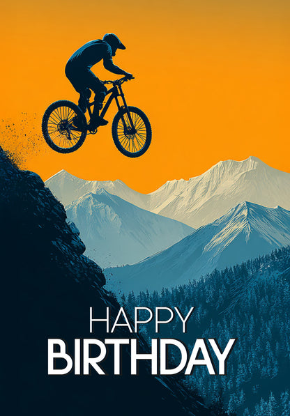 Happy Birthday - Mountainbiker PDF