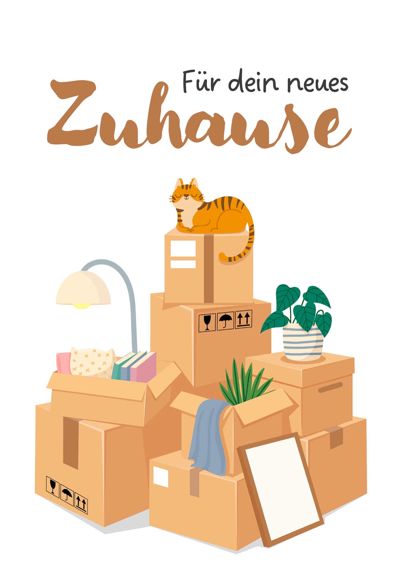 Für dein neues Zuhause - Kartonberg