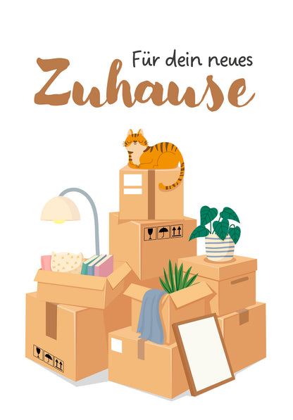 Für dein neues Zuhause - Kartonberg