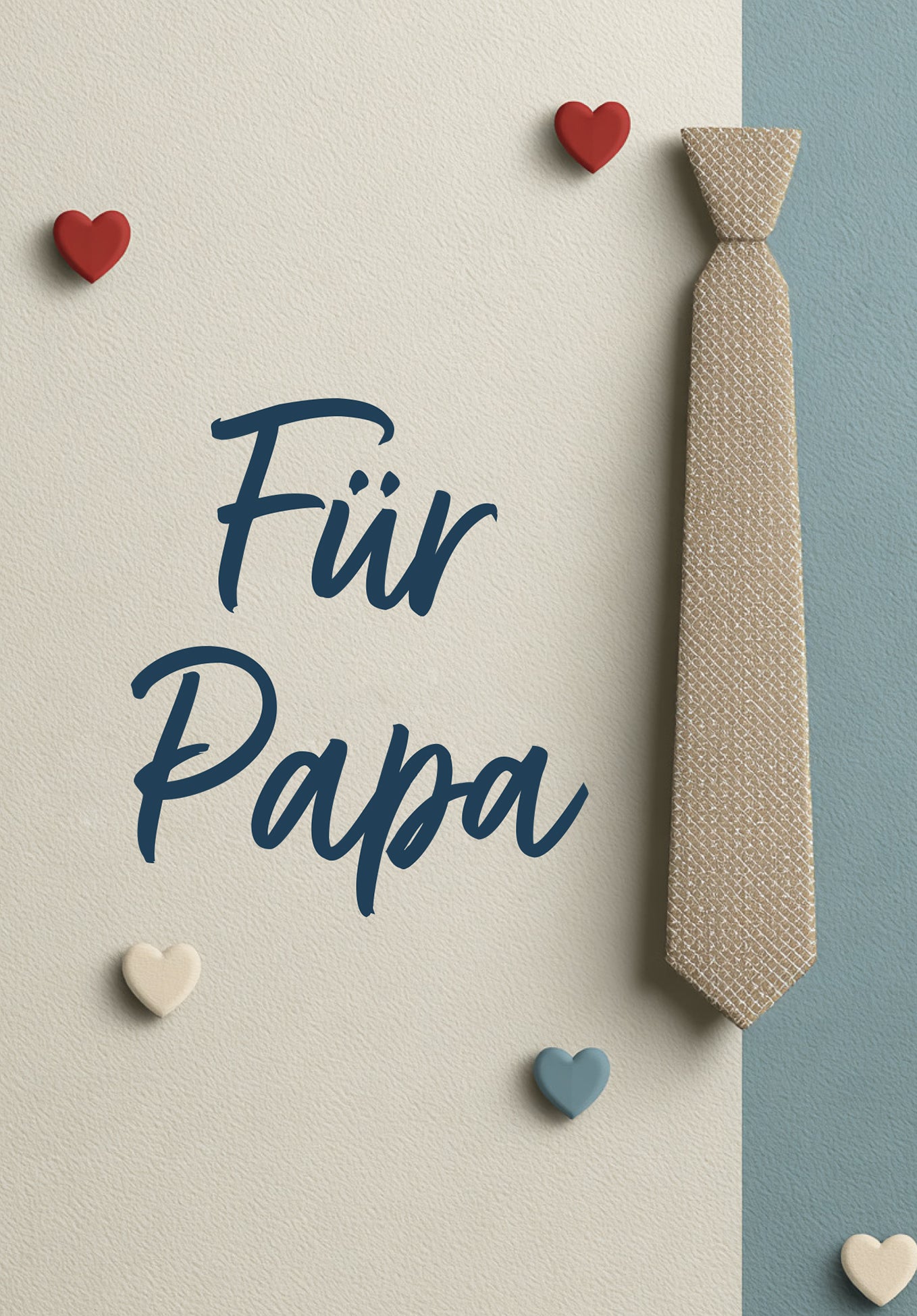 Für Papa - Krawatte und Herzen PDF