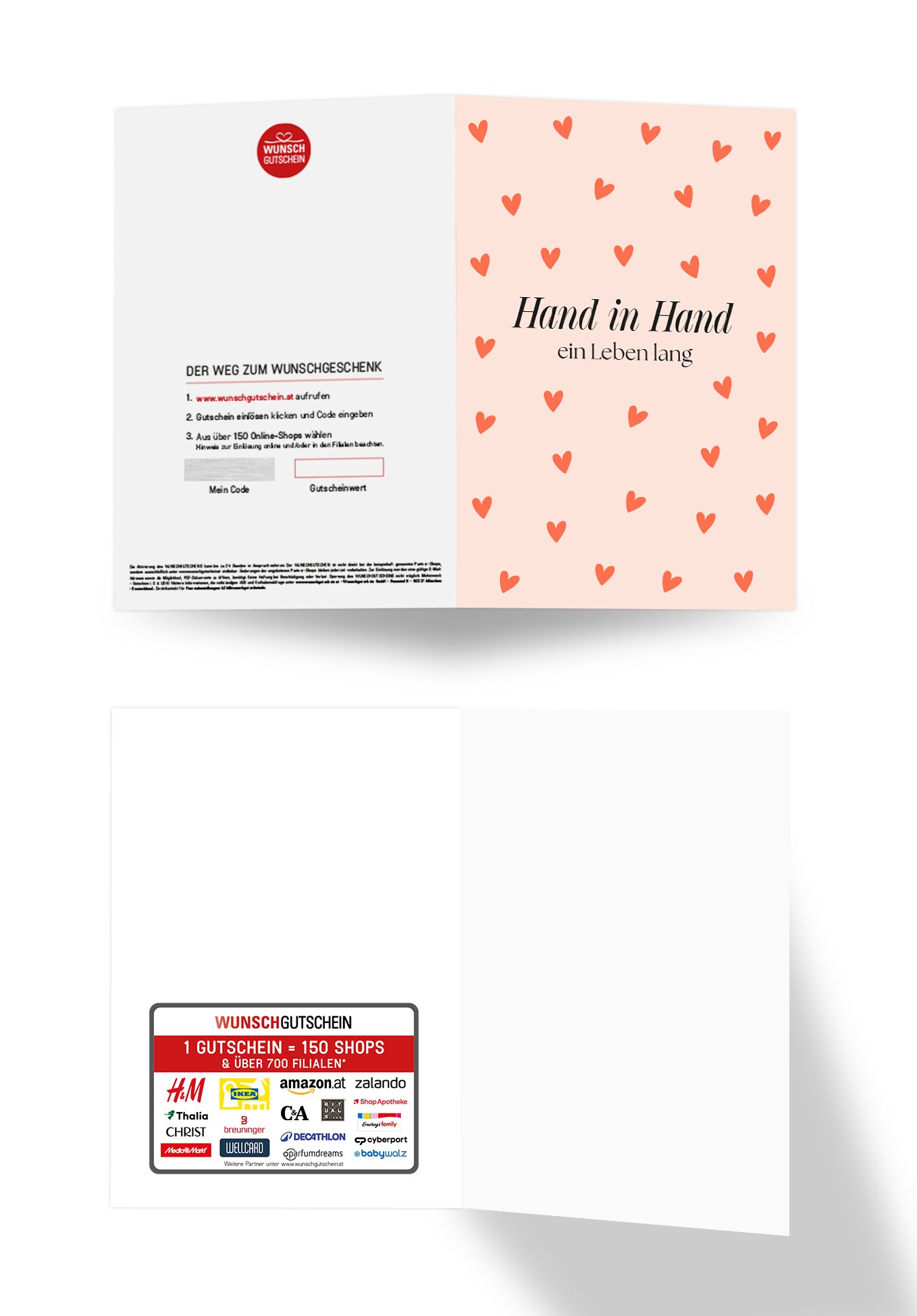 Hand in Hand ein Leben lang - Herzchen PDF