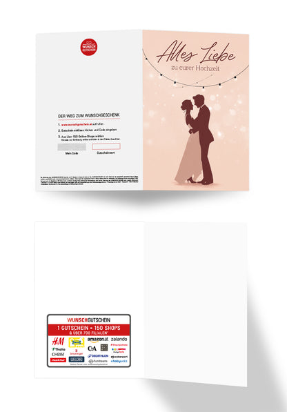 Alles Liebe zu eurer Hochzeit - Paar Tanzend