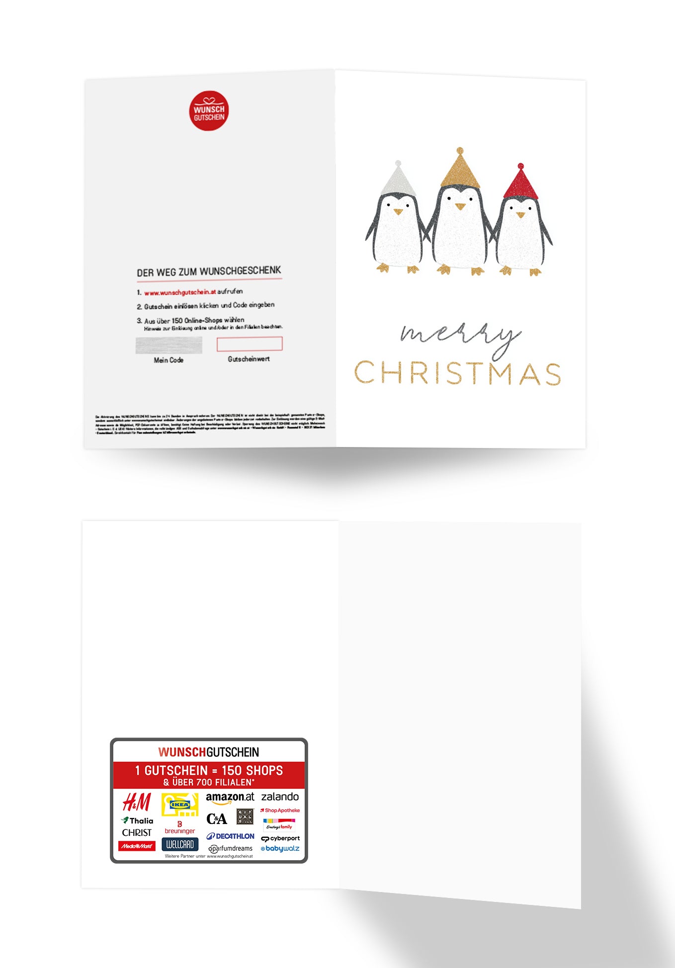 Merry Christmas - Pinguine