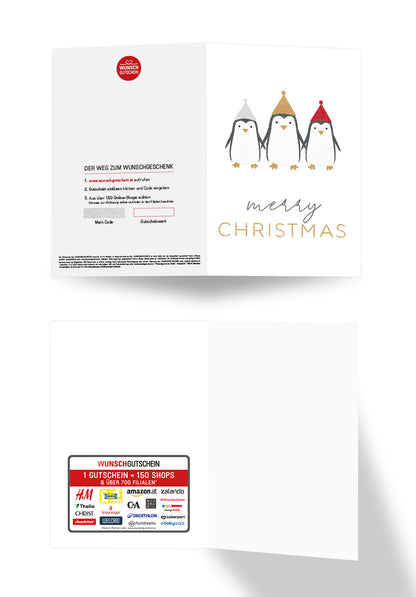 Merry Christmas - Pinguine