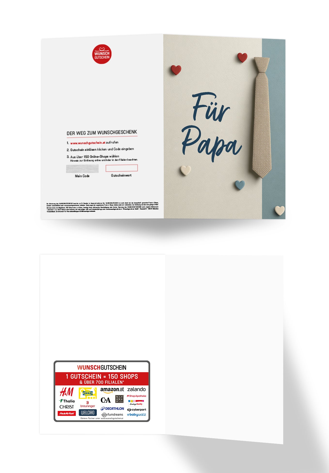 Für Papa - Krawatte und Herzen PDF