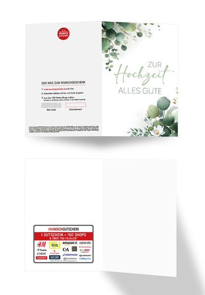 Zur Hochzeit alles Gute - Eukalyptus