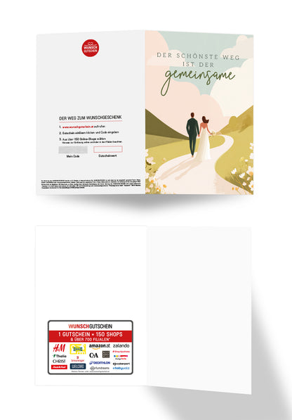 Der schönste Weg ist der gemeinsame - Brautpaar PDF