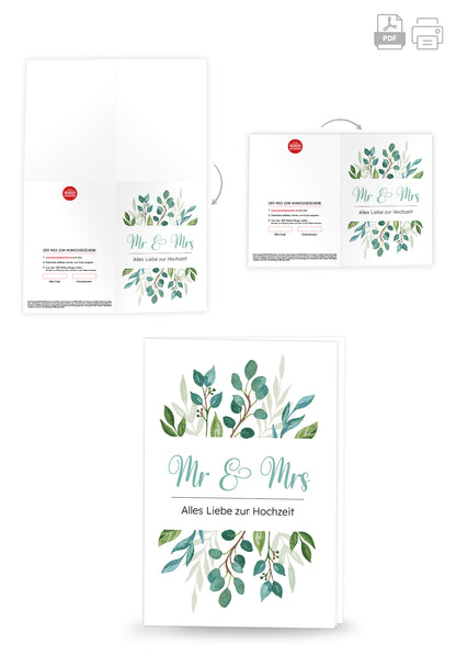 Mr u Mrs - Blätter Zweige PDF
