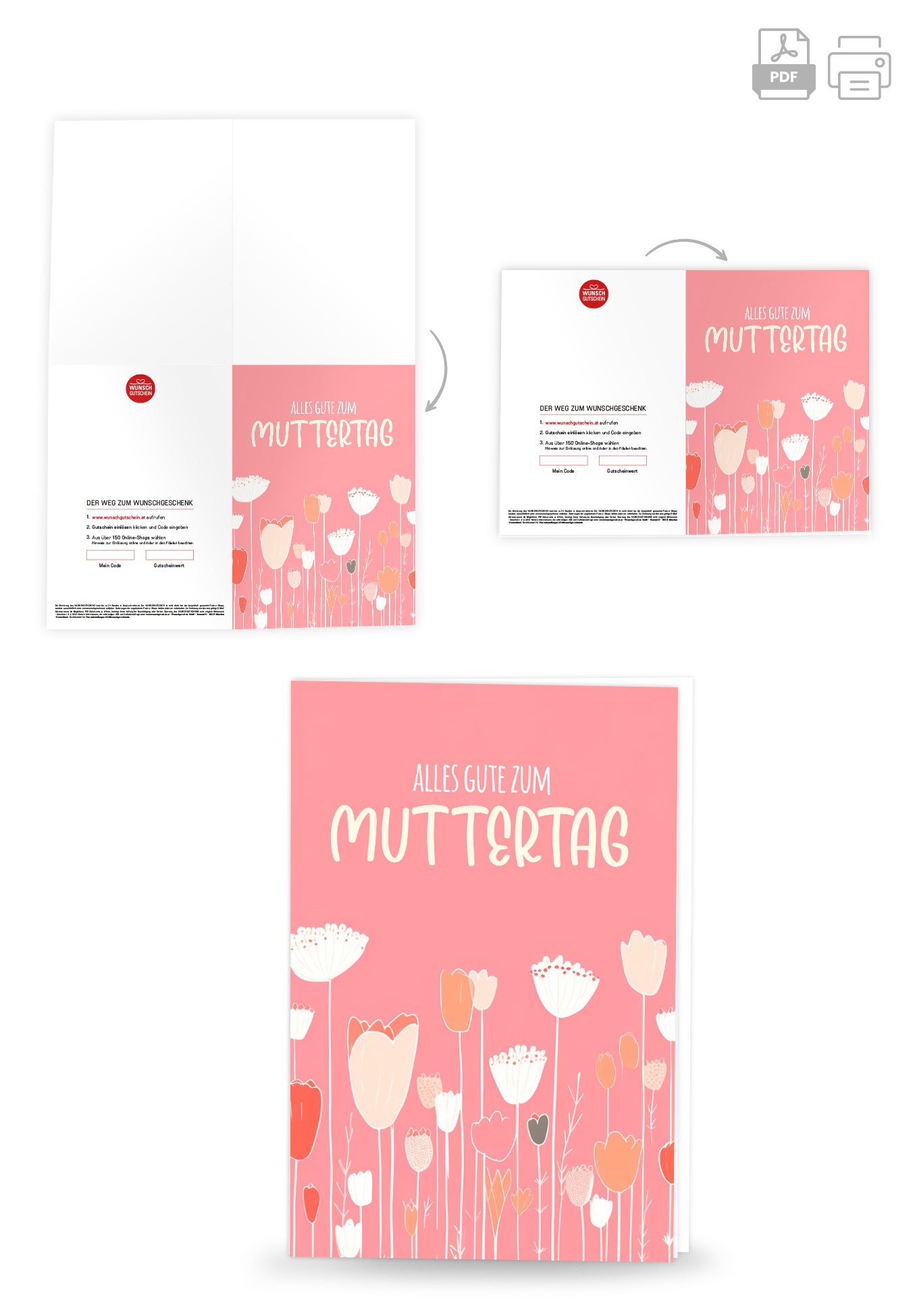 Alles Gute zum Muttertag - Blumenwiese