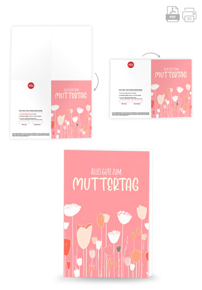 Alles Gute zum Muttertag - Blumenwiese