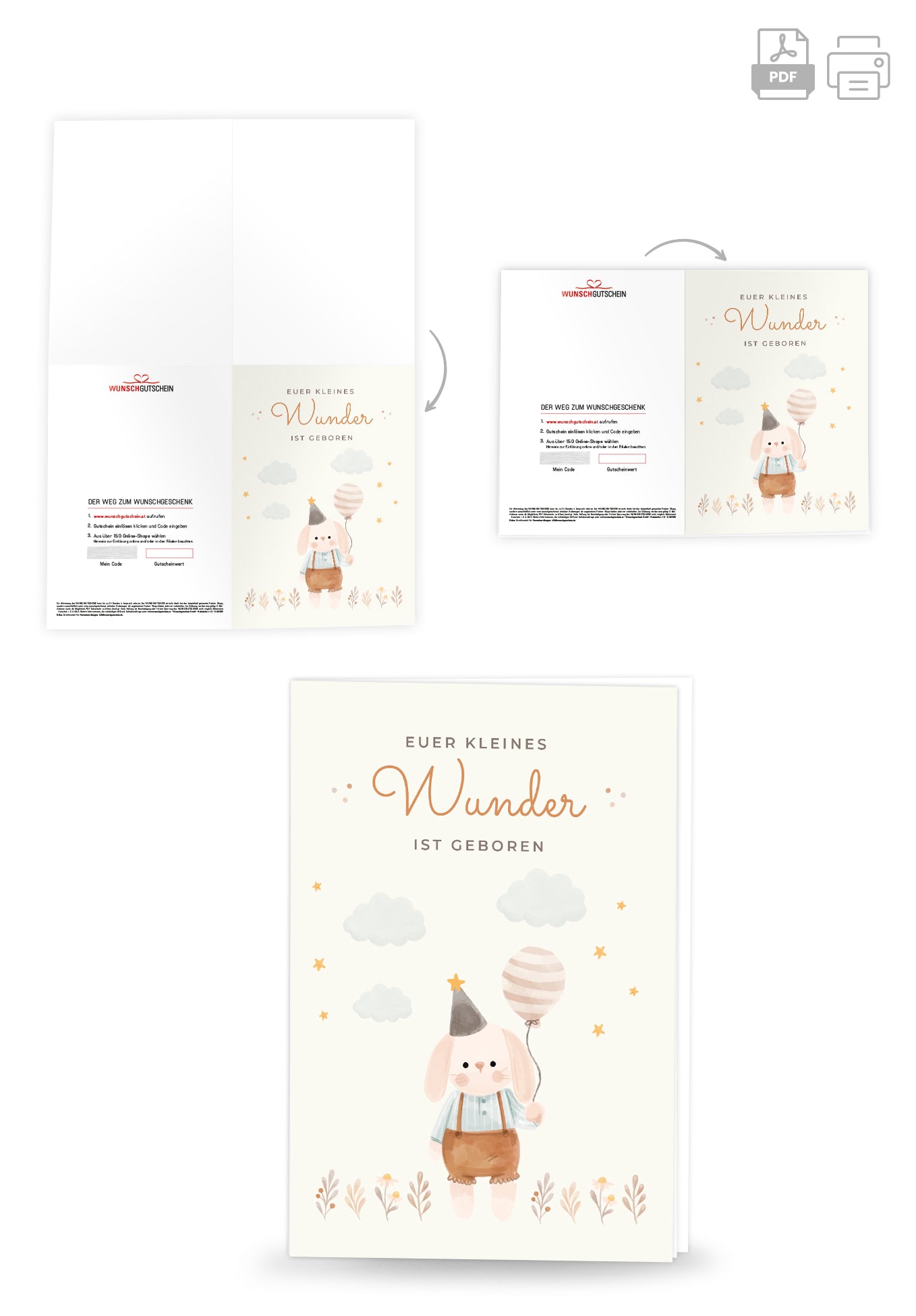 Euer kleines Wunder - Hase Beige