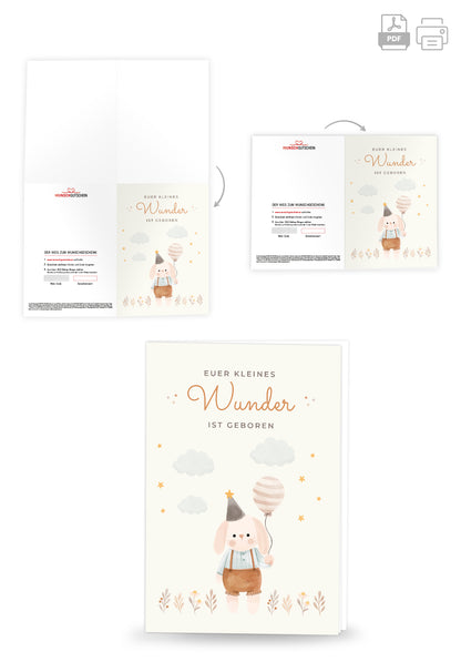Euer kleines Wunder - Hase Beige