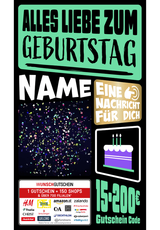 Digital - Alles Liebe Geburtstag