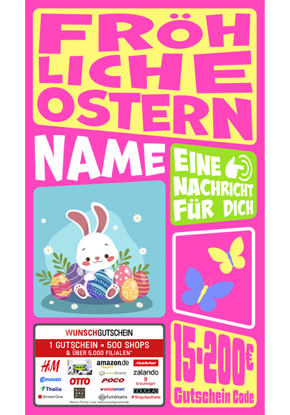 Digital - Fröhliche Ostern - verspielt