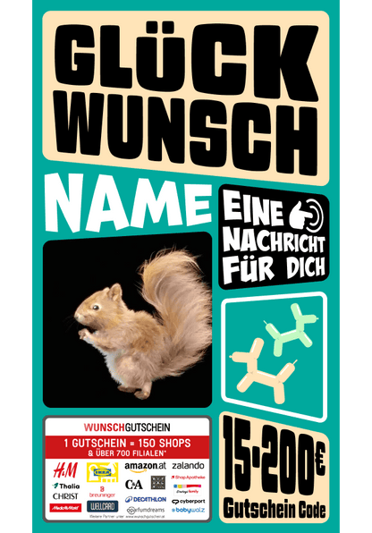 Digital - Glückwunsch - Bold