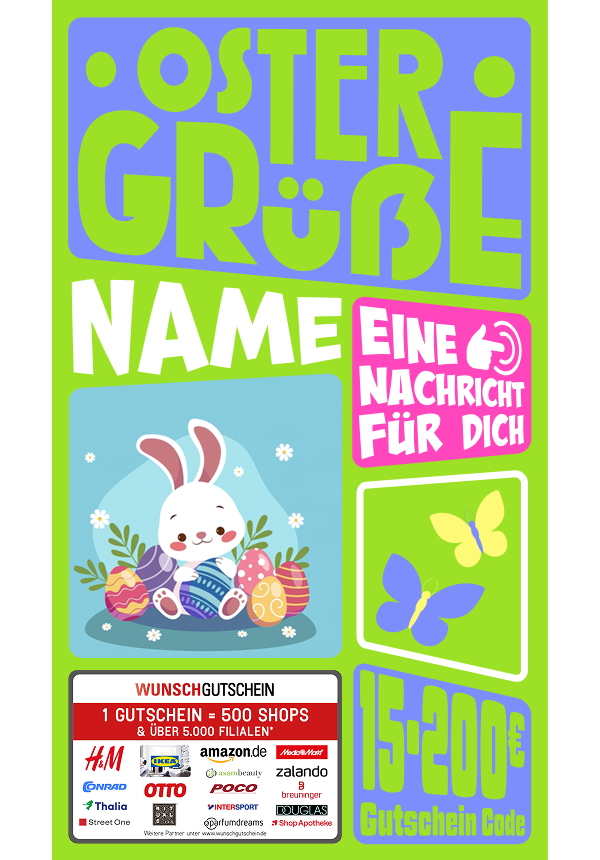 Digital - Ostergrüße - Punkte