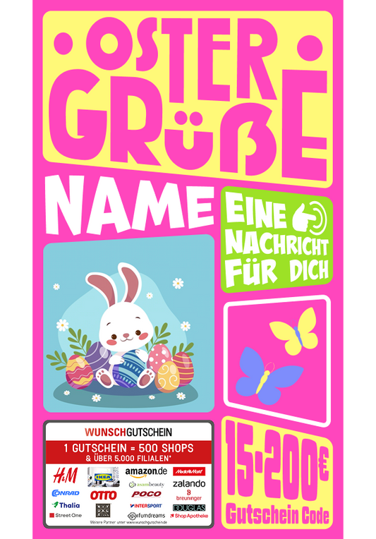 Digital - Ostergrüße - Punkte