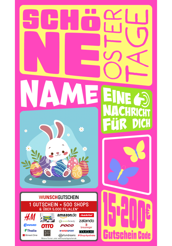 Digital - Schöne Ostertage - bold