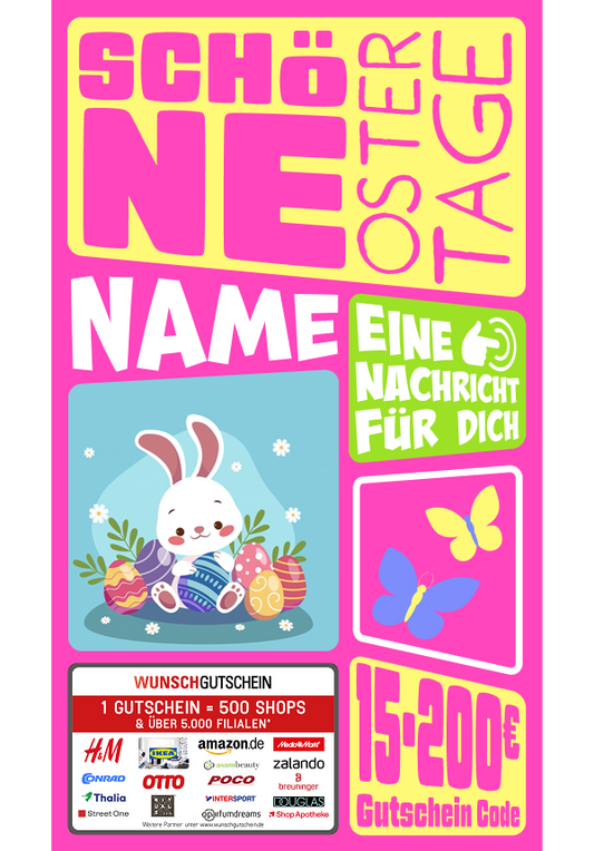 Digital - Schöne Ostertage - bold