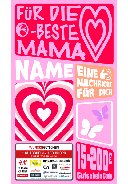 Digital - Beste Mama der Welt - Kugel