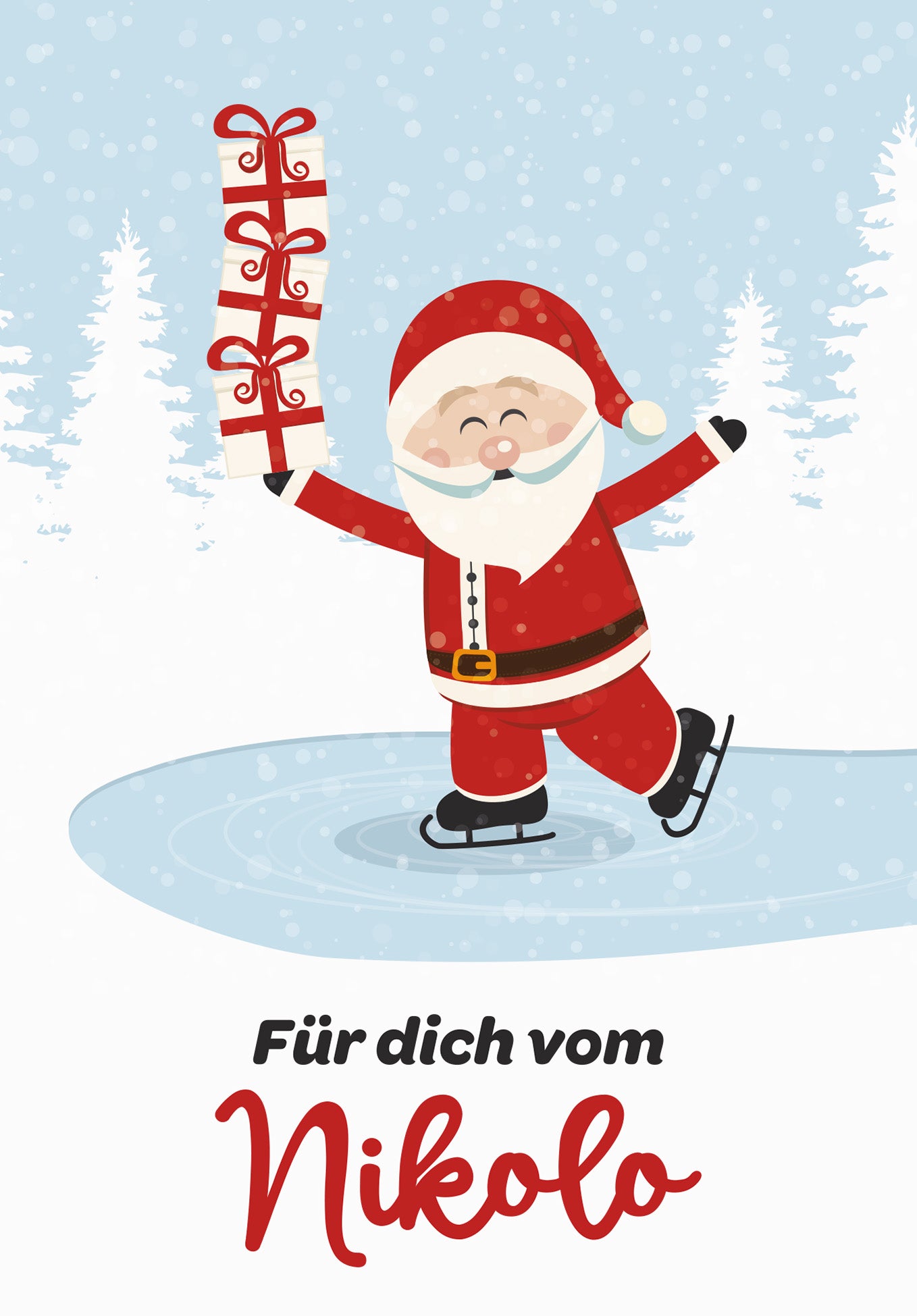 Vom Nikolo - Nikolo Eislaufen