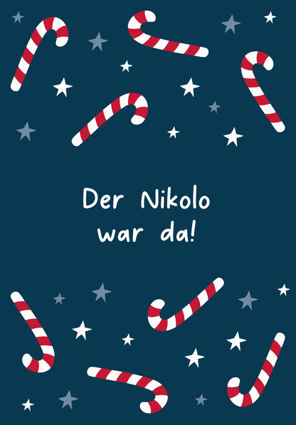 Nikolo war da - Zuckerstangen