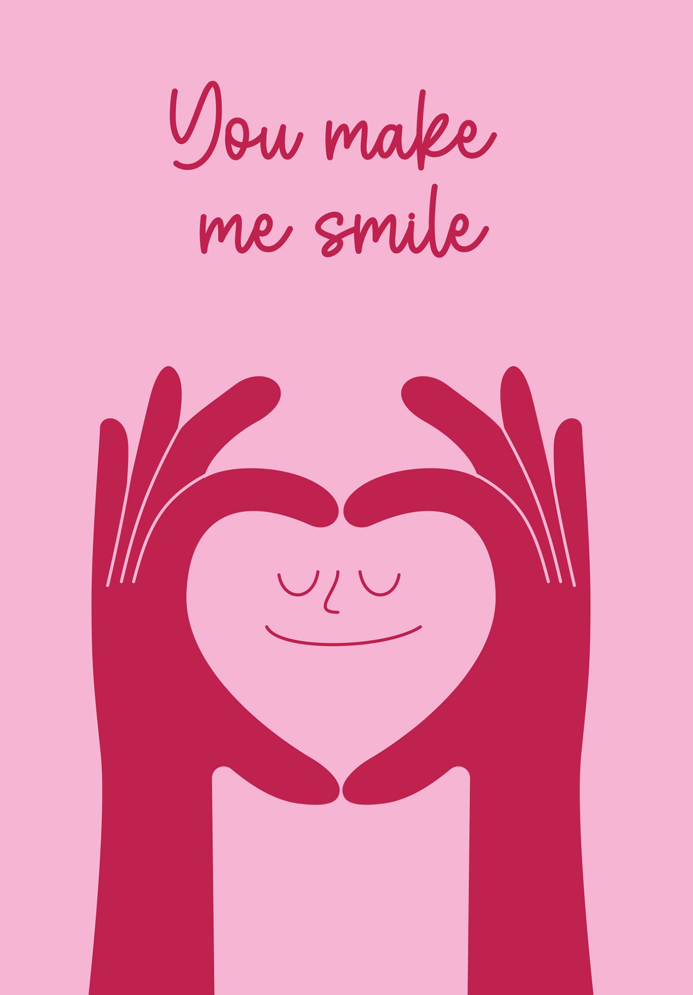 You Make Me Smile - Pink (Gutscheinwert)