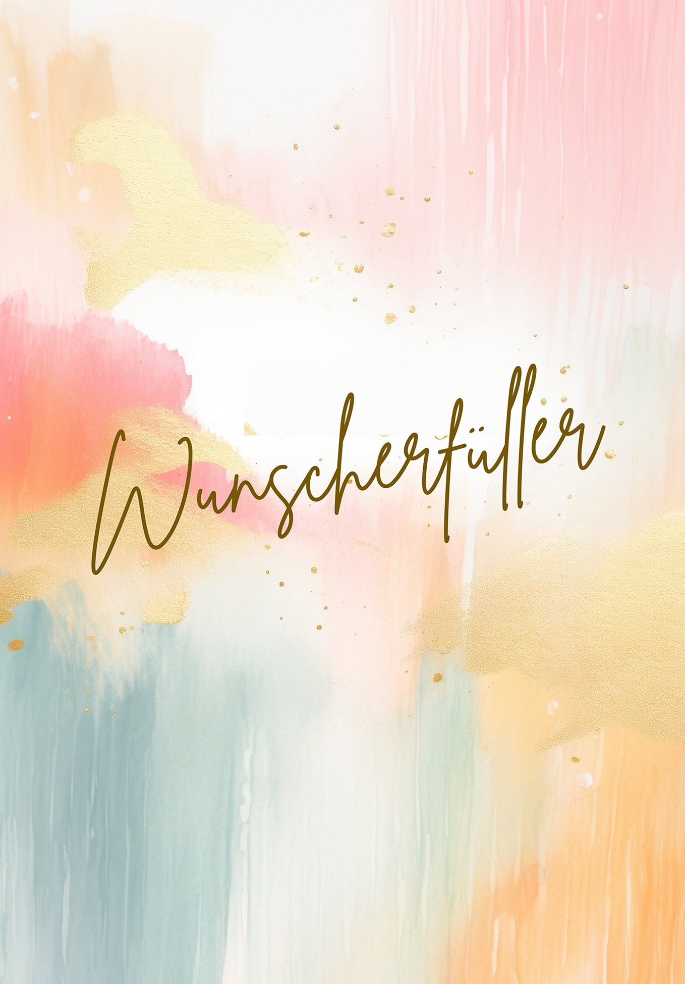 Wunscherfüller - Aquarell Bunt