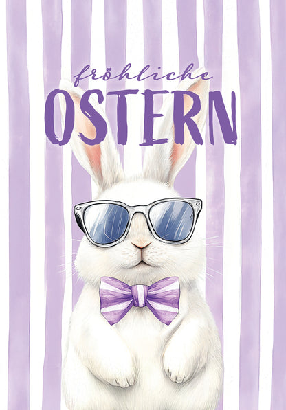 Fröhliche Ostern - Hase Sonnenbrille