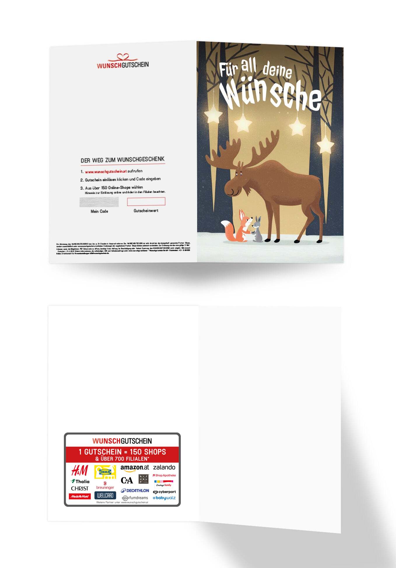 Für deine Wünsche - Tiere Wald